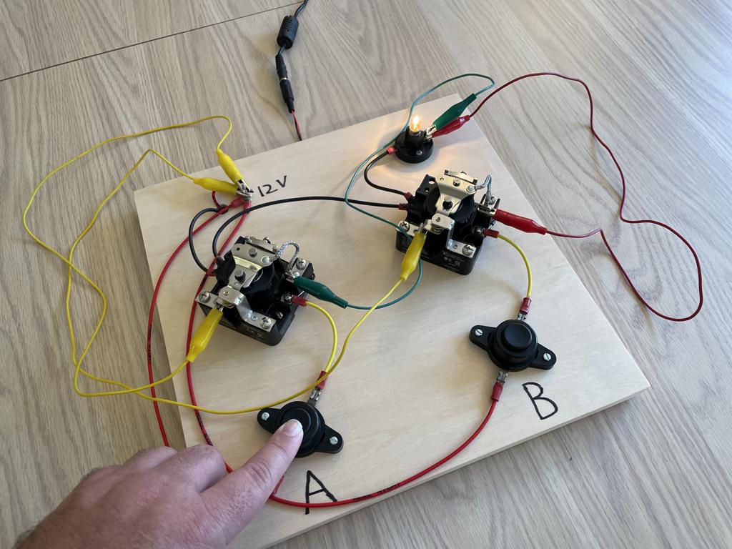 Switch & Relay Logic Circuits - exhibit image 4