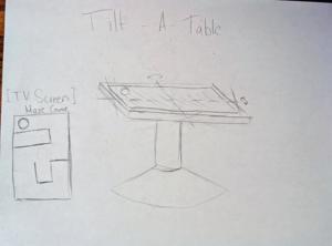Tilt-A-Table