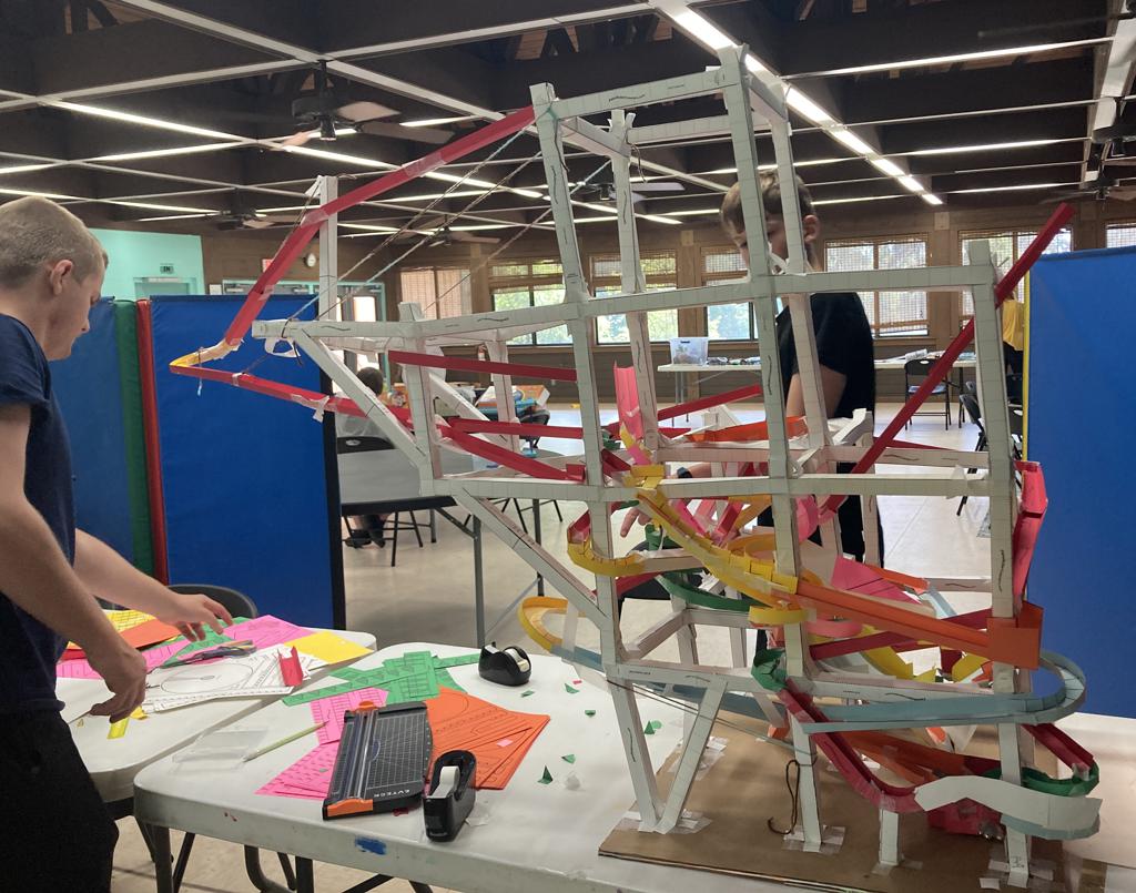 Paper Roller Coasters - exhibit image 1