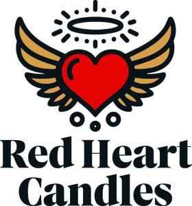 Red Heart Candles