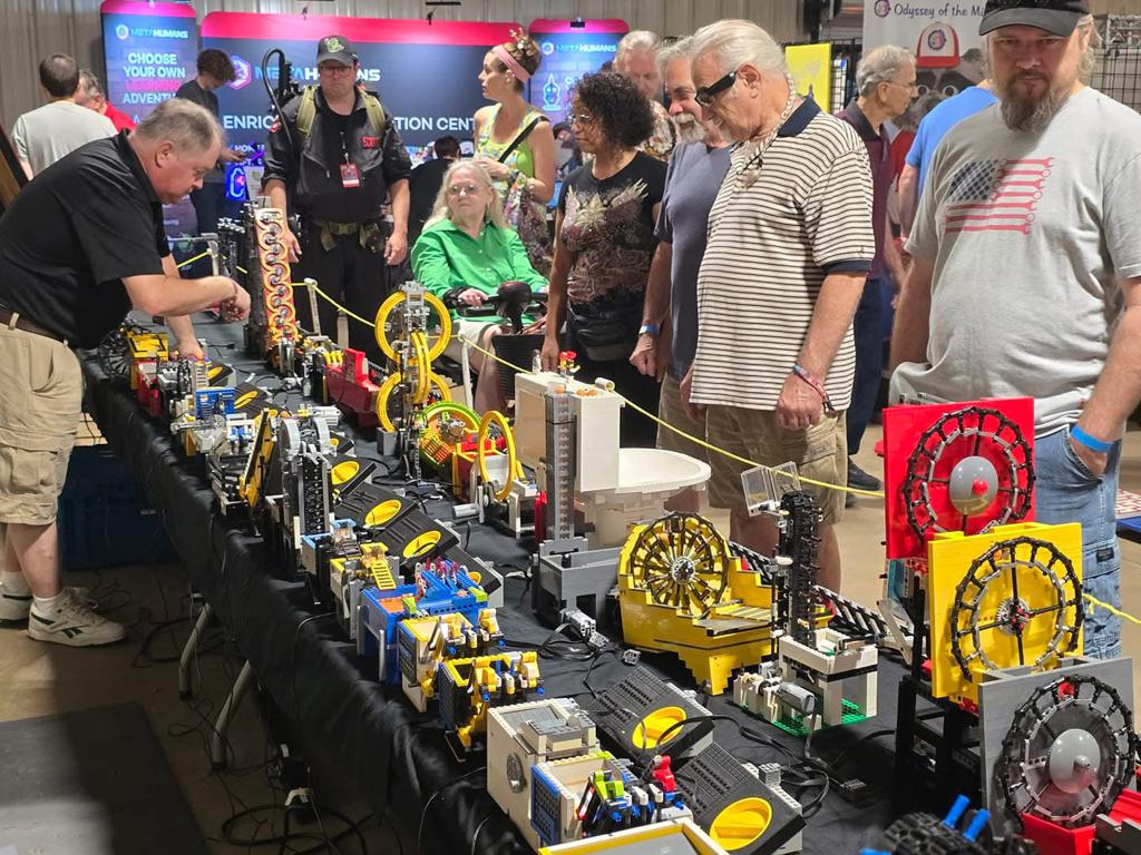 Great Ball Contraptions and other my own creations made from plastic bricks