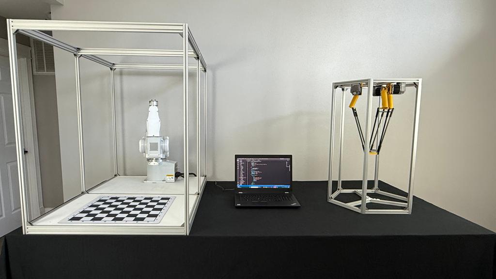 A Checkers Playing Robot - exhibit image 1