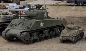 US WWII Sherman Tank (M4A3)