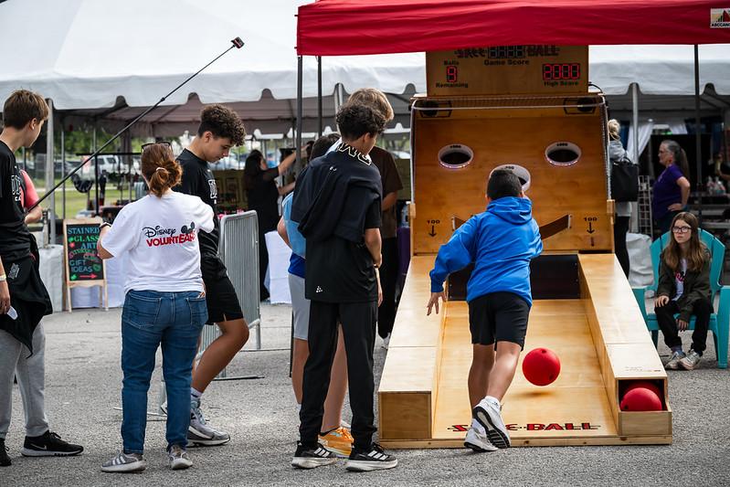 Giant Skeeball