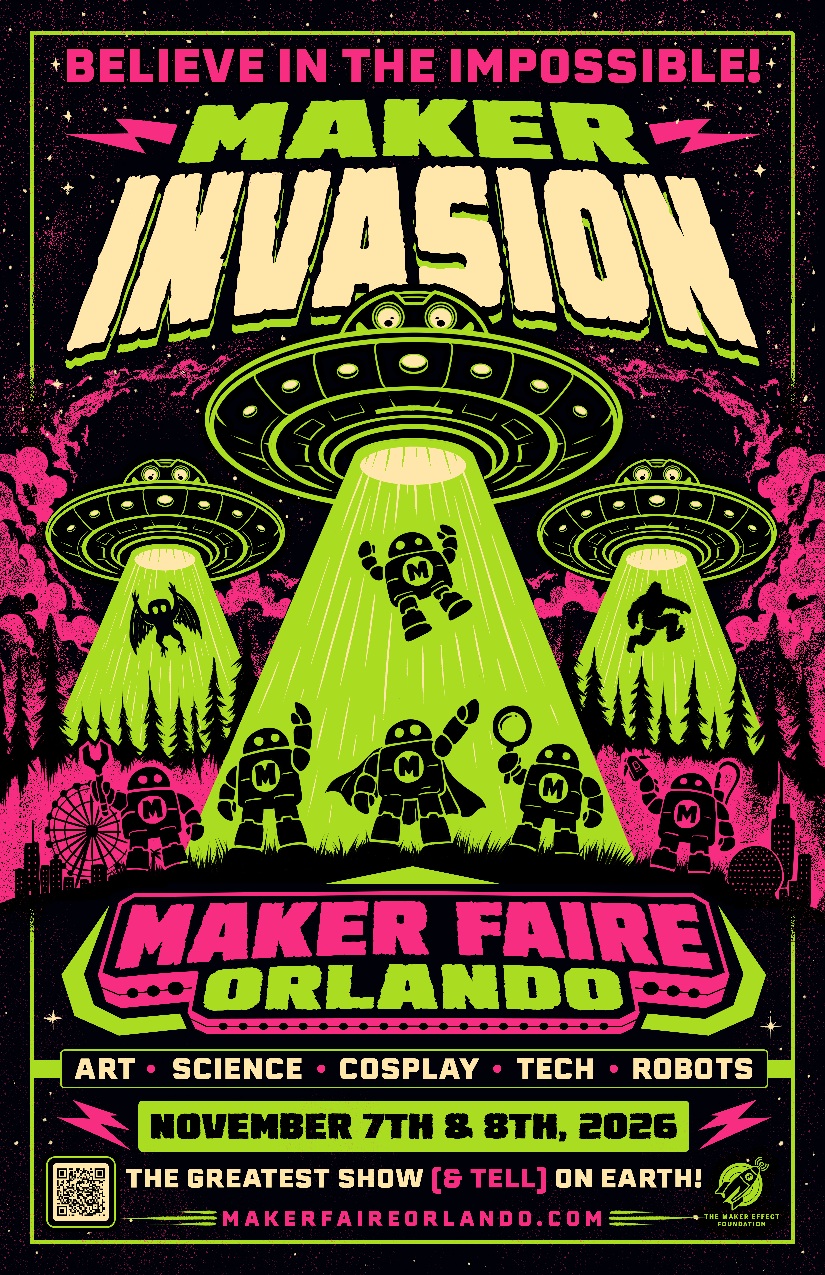 Maker Faire Orlando poster
