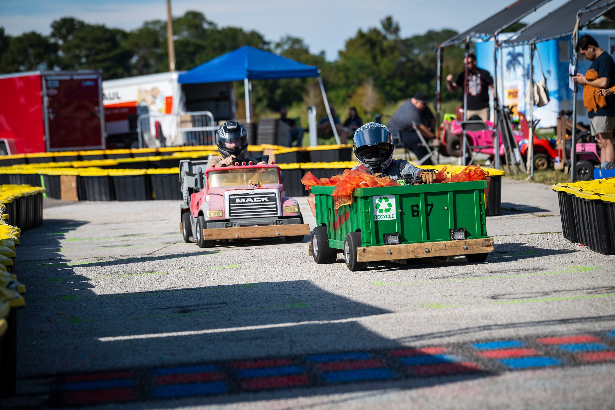 Pow-Pow-Power Racing!