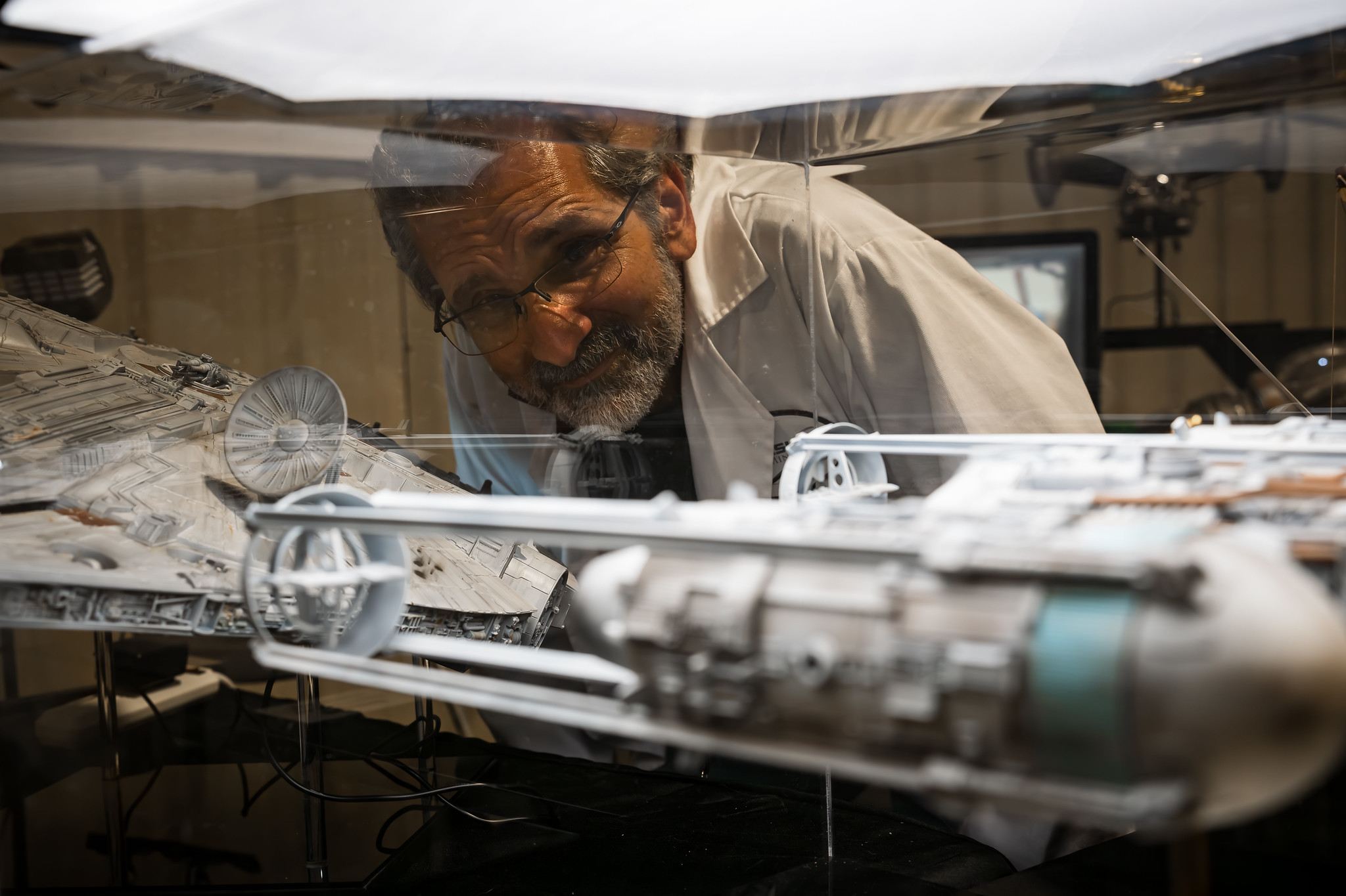 Detailed scale models on display at Maker Faire Orlando